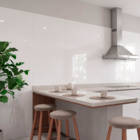 Revestimento para Parede Interno Monocolor Acetinado 64x123cm Vitral White Embramaco