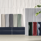 Revestimento Interno Monocolor Cinza Acetinado Borda Arredondada 7x24cm Vivant Fumme Portobello