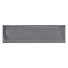 Revestimento Interno Monocolor Cinza Acetinado Borda Arredondada 7x24cm Vivant Gris Portobello