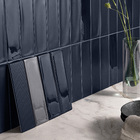 Revestimento Interno Monocolor Azul Acetinado Borda Arredondada 7x24cm Vivant Marin Portobello