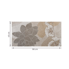 Revestimento Interno Acetinado Borda Reta 45X90cm Flora Biancogres
