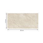 Revestimento Interno Acetinado Borda Reta 45x90cm Marmo Dorato Biancogres