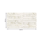 Revestimento Interno Marmorizado Acetinado Borda Reta 60x120cm Timeless Portobello