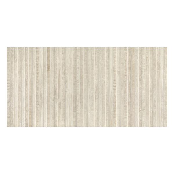 Revestimento Interno Amadeirado Branco Acetinado Borda Reta 60x120cm Woody White Portobello