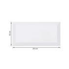 Revestimento para Parede Fachada Interno Monocolor Brilhante 10x20cm Borda Arredondada Bold Branco Ceral