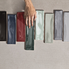 Revestimento Interno Monocolor Verde Brilhante Borda Arredondada 7x24cm Vivant Pin Portobello