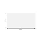 Revestimento Interno Monocolor Branco Brilhante Borda Arredondada 30x60cm Antartida Portobello