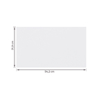 Revestimento Interno Monocolor Branco Brilhante Borda Arredondada 32x54cm 6029 Viva Cerâmica