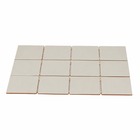 Revestimento Interno e Externo 10X10cm Borda Arredondada Bege Elizabeth