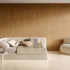 Revestimento para Parede Fachada Interno e Externo Amadeirado Acetinado 45x90cm Hit Softwood Bege Incesa