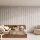 Revestimento para Parede Fachada Interno e Externo Granilite Acetinado 45x90cm Hit Terrazzo Bege Incesa