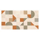 Revestimento para Parede Interno Geométrico Granilhado 62x122cm Gran Geo Color Embramaco