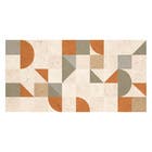 Revestimento para Parede Interno Geométrico Granilhado 62x122cm Gran Geo Color Embramaco