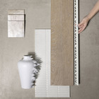 Revestimento Interno Semi-Brilho Borda Reta 30x60cm Verre Ondulé Blanc Portobello