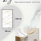 Revestimento Marmorizado Zug 3mm · Fibra Sintética 3m² - 2,44