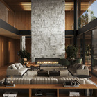 Revestimento Mosaico Etrúria Cinza Fosco (kit 16 peças) Artesano