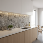 Revestimento Mosaico Pedra Cimentícia - True Black (m²)