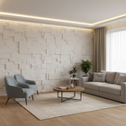 Revestimento Mosaico Pedra Cimentícia - White (m²)