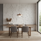 Revestimento Mosaico Pedra Cimentícia - White (m²)