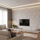 Revestimento Mosaico Pedra Cimentícia - White (m²)