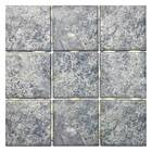 Revestimento Esmaltado Noronha Borda Arredondada Azul 10x10cm Grupo Ceral