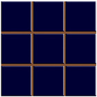 Revestimento para Fachada e Piscina Brilhante Multiplus Azul Cobalto 18100085 20,3x20,3cm Ceral