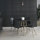 Revestimento para Parede Interna Brilhante Borda Reta Cube Nero ART58957 33x60cm Embramaco