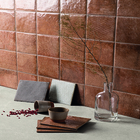 Revestimento para Parede Brilhante Borda Arredondada 14,5x14,5cm Intermix Earth Portobello