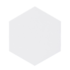Revestimento para Parede Interna Acetinado Hexa White 22,8x22,8cm (11,4x11,4cm Medida Vértice) Ceral