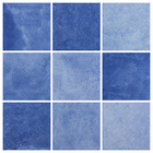 Revestimento para Parede Interna Brilhante Borda Arredondada Noronha Safira Mesh 7,5x7,5cm Eliane