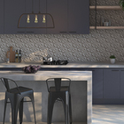 Revestimento para Parede Interna Acetinado Borda Reta Diamond Decor RT46506 46x100cm Embramaco