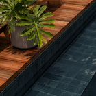 Revestimento para Piscina Monocolor Brilhante 20x20cm Borda Arredondada Tulum Grupo Ceral