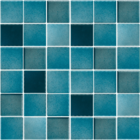 Revestimento para Piscina Azul Ipanema 5x5cm Jatobá