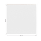 Revestimento para Piscina Branco Brilhante 20x20cm Eliane