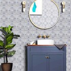 Revestimento para Piscina Esmaltado Charmer Borda Arredondada Bold Multicolorido 15x15cm Gabriella