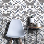 Revestimento para Piscina Esmaltado Elegance Borda Arredondada Bold Multicolorido 8,5x35cm Gabriella