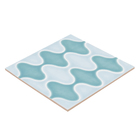 Revestimento para Piscina Cerâmica Geomarine Bow Agua Azul 19x19cm Eliane