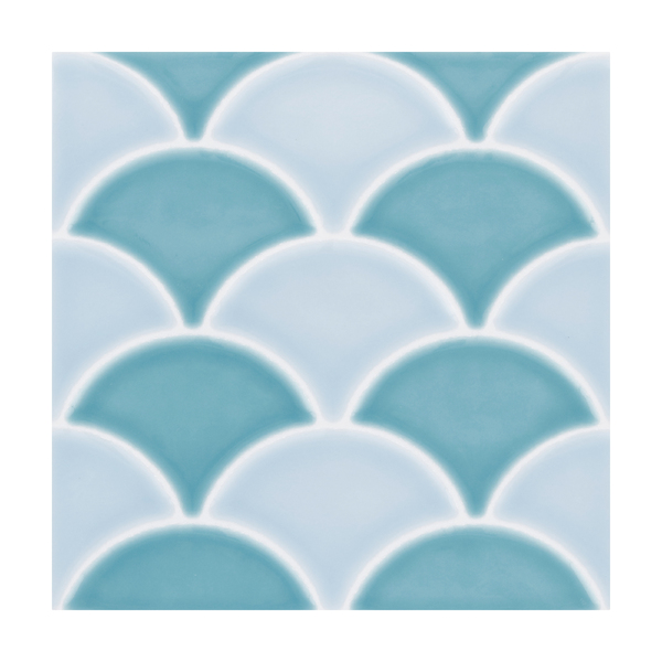 Revestimento Para Piscina Ceramica Geomarine Shell Agua 19x19cm Eliane Leroy Merlin