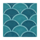 Revestimento para Piscina Cerâmica Geomarine Shell Verde 19x19cm Eliane