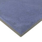 Revestimento para Piscina Esmaltado Giz Borda Arredondada Bold Azul 15x15cm Gabriella