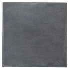 Revestimento para Piscina Esmaltado Giz Borda Arredondada Bold Cinza 15x15cm Gabriella