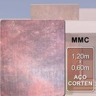 Revestimento Pedra Leve Semi-flexível Decorativa Aço 120cm X