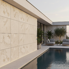 Revestimento Placa Cimentícia Rústica 90x90 - Toscana Fendi