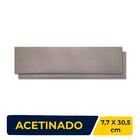 Revestimento Porcelanato Acetinado 7,7x30,5cm Caixa 1,08m² Ro