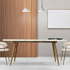 Revestimento Ripado Freijó Flexível 22mm · Fibra Sintética Co