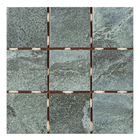 Revestimento Esmaltado Sancho Green Borda Arredondada 10x10cm Grupo Ceral