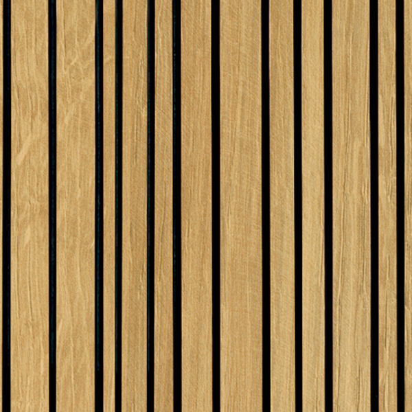 Revestimento Swissclic Frisado Carvalho 1380 X 187 X 10 Mm Em