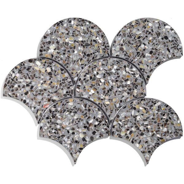 Revestimento Terrazzo Madrepérola Escama De Peixe (praga)