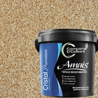 Revestimento Textura Pedras Naturais - Capri Médio 23kg Crist