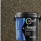 Revestimento Textura Pedras Naturais - Esmeralda Bravo 23kg C